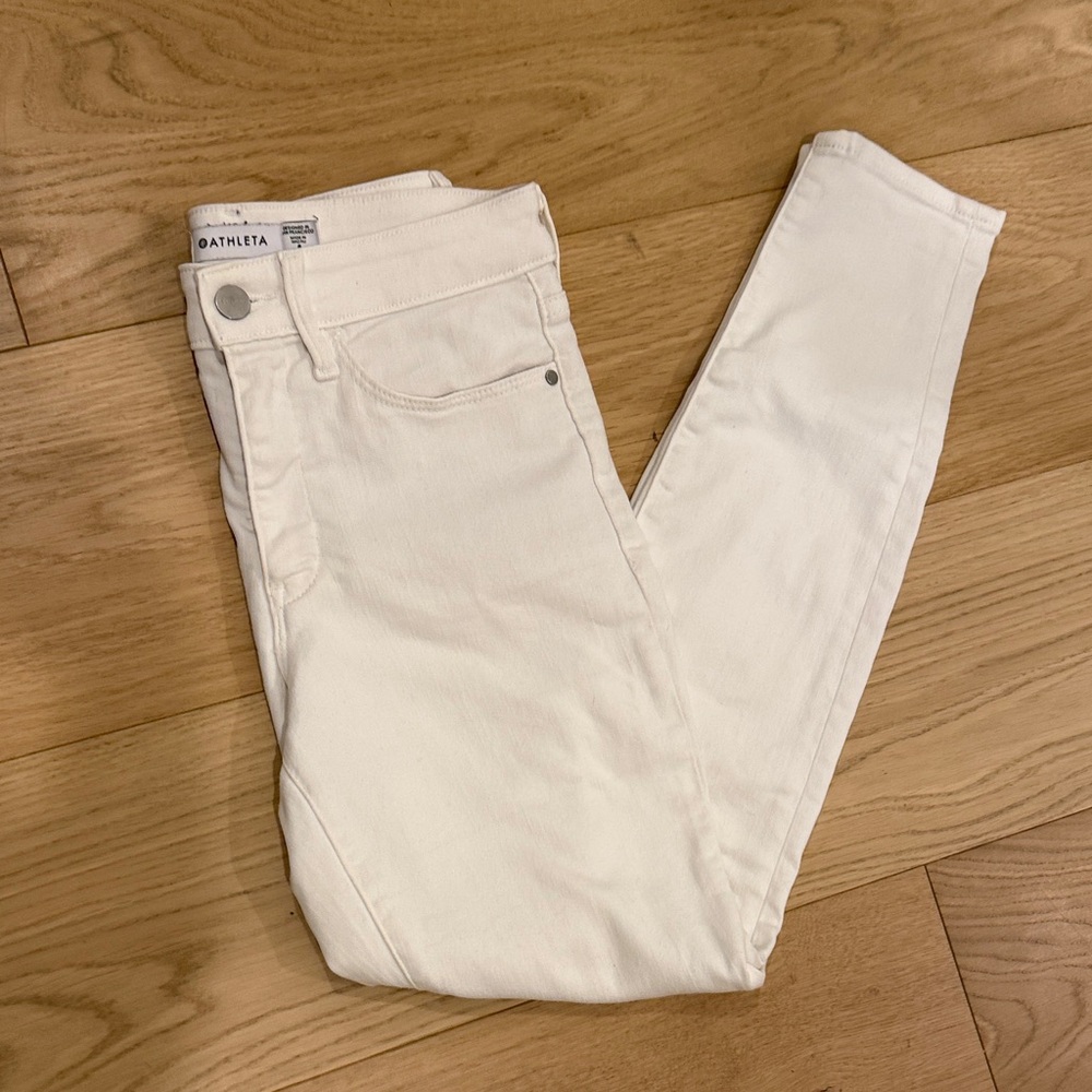 Athleta stretch high waist jeans